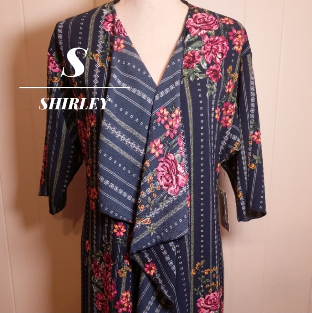 Shirly blue floral